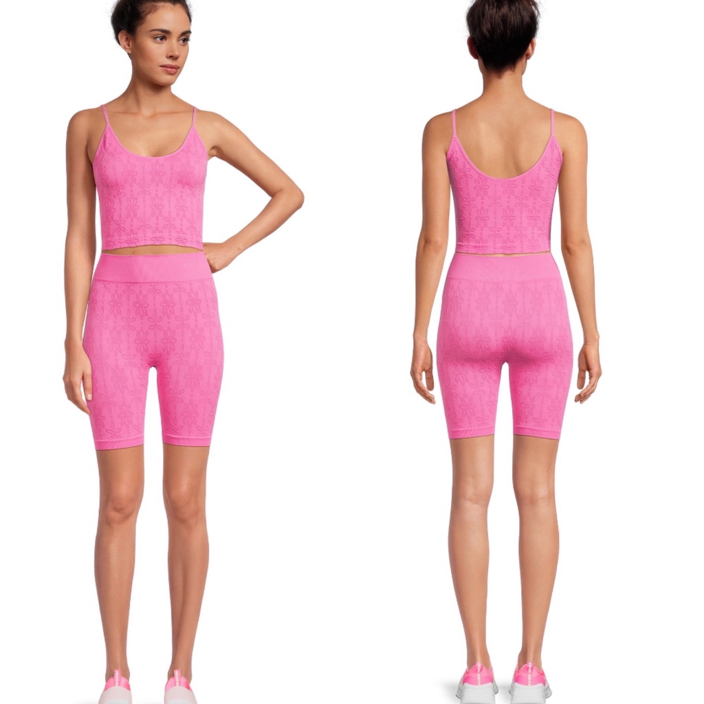Hot Pink Shorts Set New